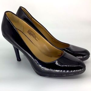 Black Patent leather stiletto heels from Target